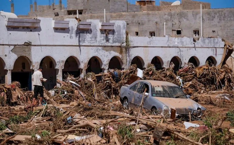 Walikota Derna Libya Sebut Korban Tewas Dalam Banjir Bandang Bisa Capai 20.000 Orang